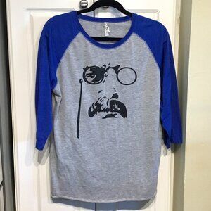 Roosevelt Rocks Baseball Style T-Shirt Size Large